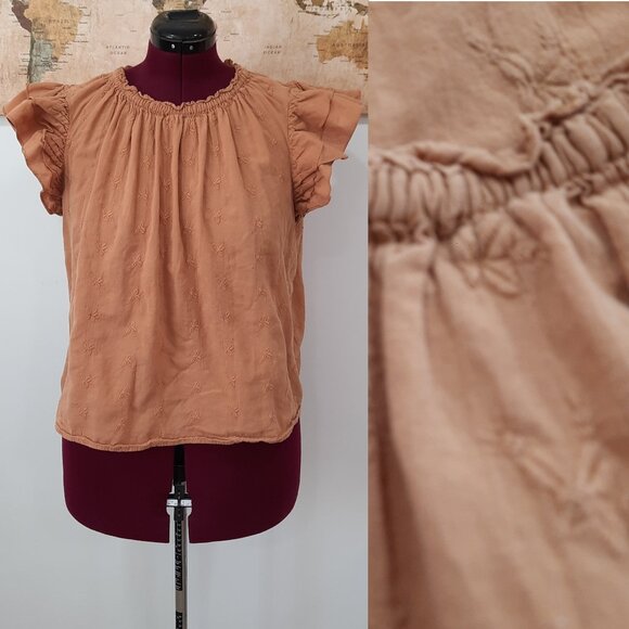 Flowy ruffle sleeve top - Universal Thread brand - Picture 1 of 10